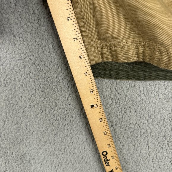 Duluth Trading Co Shorts Mens Size 40 Brown Heavy Canvas Cargo Shorts 9" Inseam - Picture 13 of 16